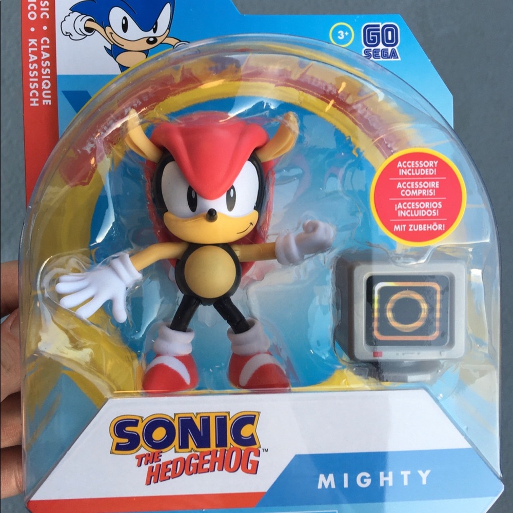 Mighty Sonic the Hedgehog 4 inch figure New